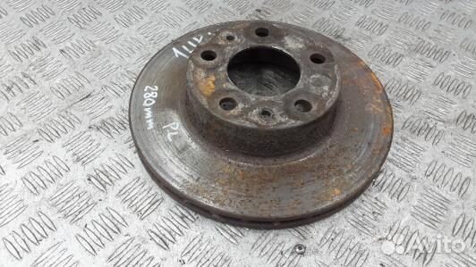 Диск тормозной передний citroen jumper 3 (1UK04K60