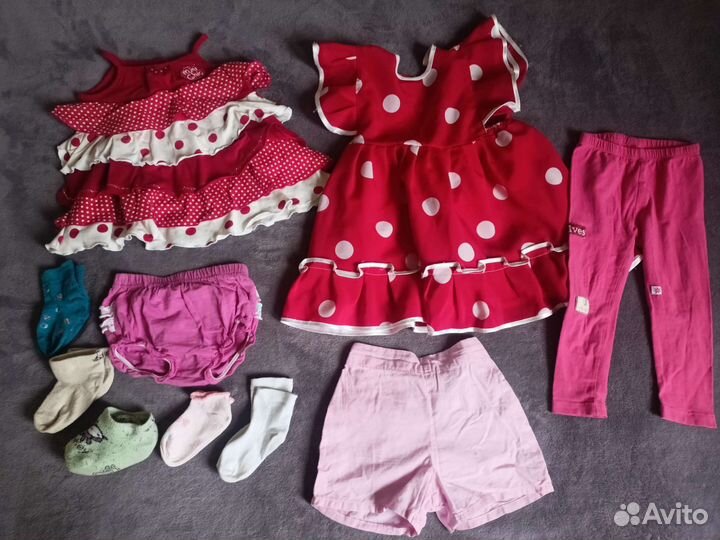 Вещи для девочки 1-2 годика пакетом