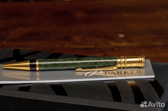 Ручка шариковая Parker Duofold Jade Green