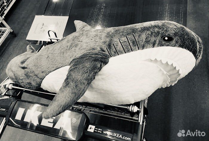 Акула блохэй новая из IKEA икеи