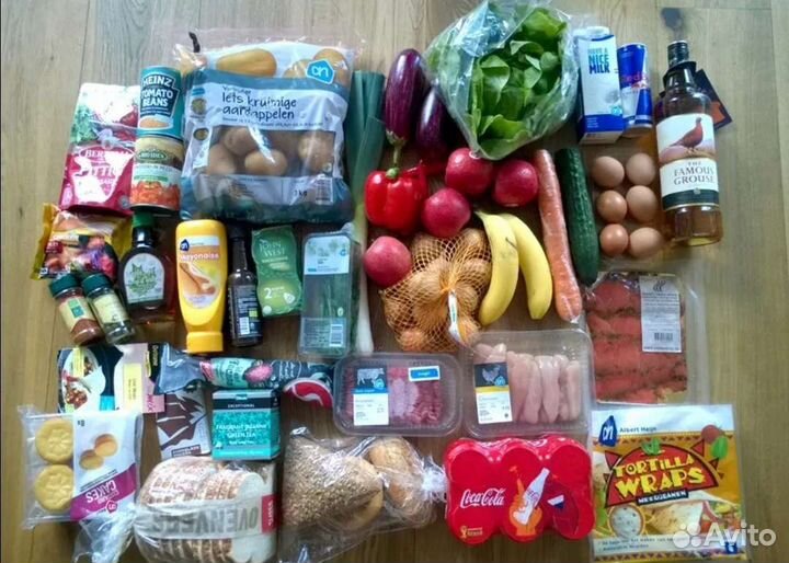 Продукты мясо кура рыба яйца торты выпечка овощи