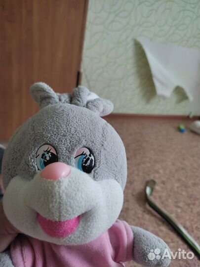 Мягкая игрушка заяц