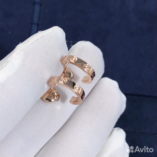 Cartier серьги Love