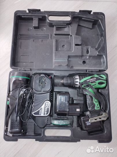 Hitachi Аккумуляторный шуруповерт DS12DVF3