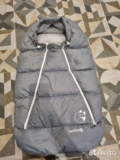 Зимний конверт в коляску redFox
