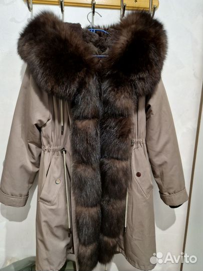 Парка зимняя женская