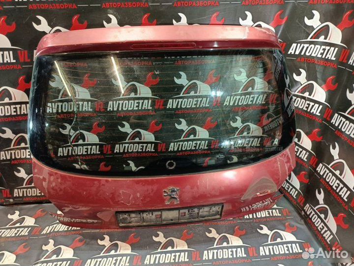 Крышка багажника Peugeot 206 1 хэтчбек 1998-2012