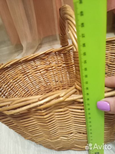 Корзина плетеная