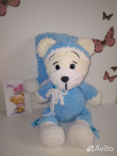 Вязаные игрушки ручной работы