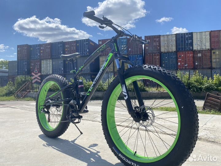 Фэт байк 26х4 двухподвес