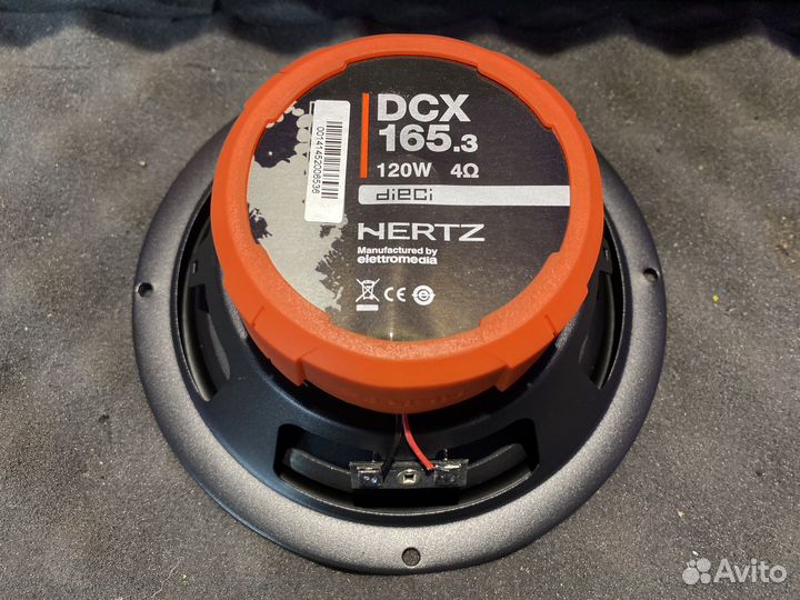 Динамики 16 см Hertz DCX 165 coax