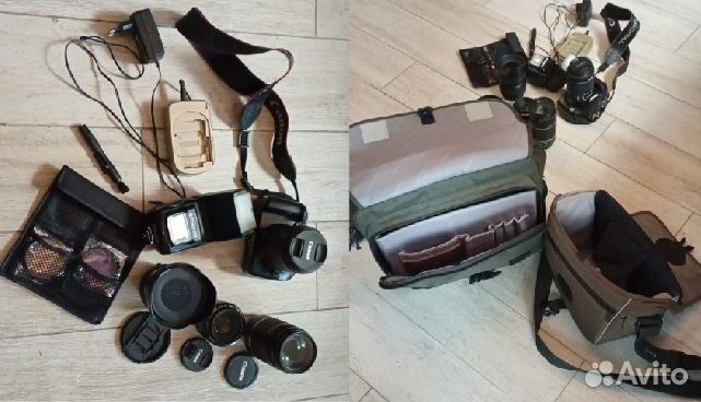 Зеркальный фотоаппарат Canon 