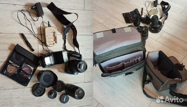 Зеркальный фотоаппарат Canon 