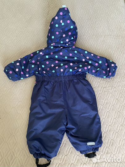 Комбинезон зимний для девочки 80