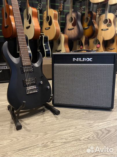 Электрогитара Cort X100 + комбик Nux Mighty40