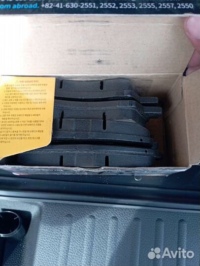 Тормозные колодки на hyundai solaris