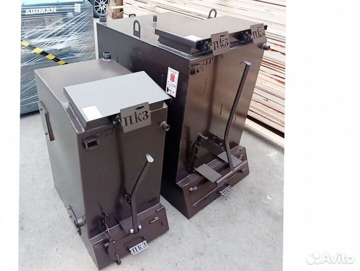 Твердотопливный котел длительного горения