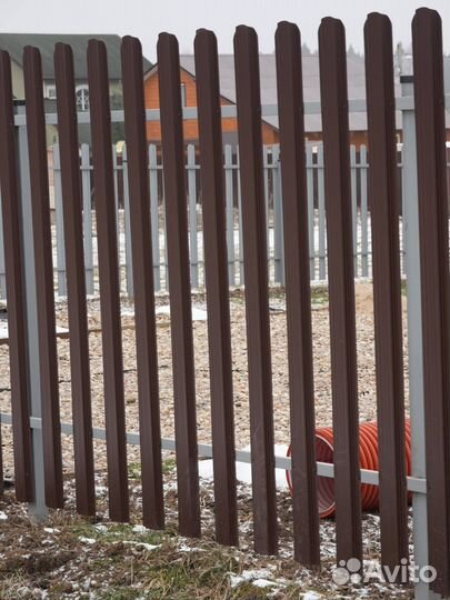 Заборы из профнастила под ключ