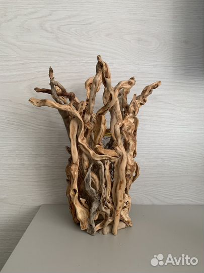 Ваза из дрифтвуд