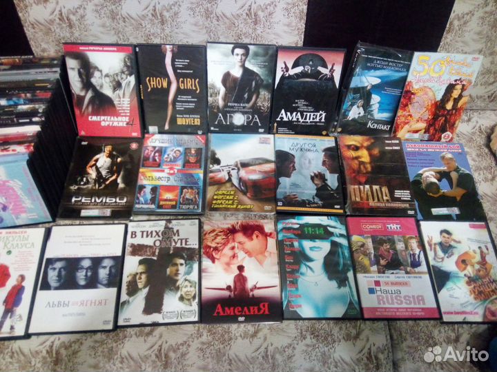 DVD разные фильмы