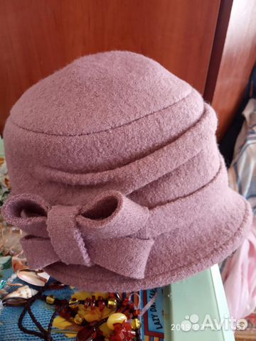Шляпа фетровая женская