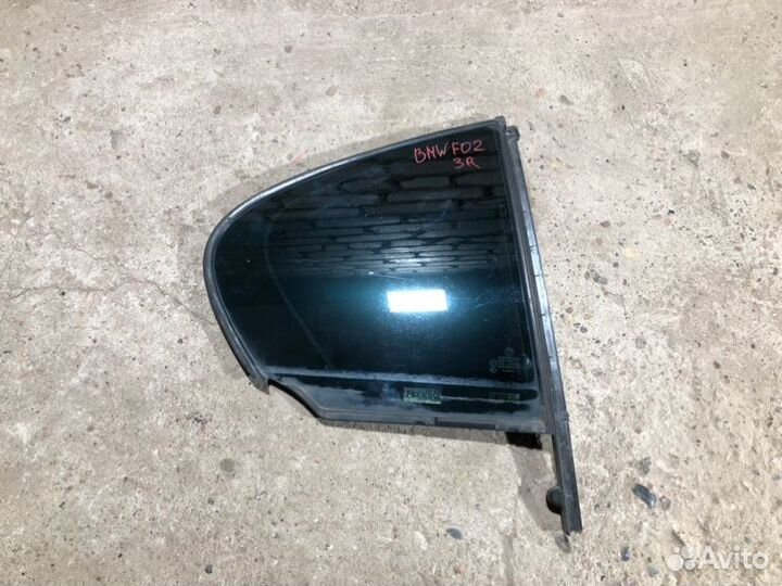 Форточка двери задняя левая Bmw 7 F02 N63B44A 2011