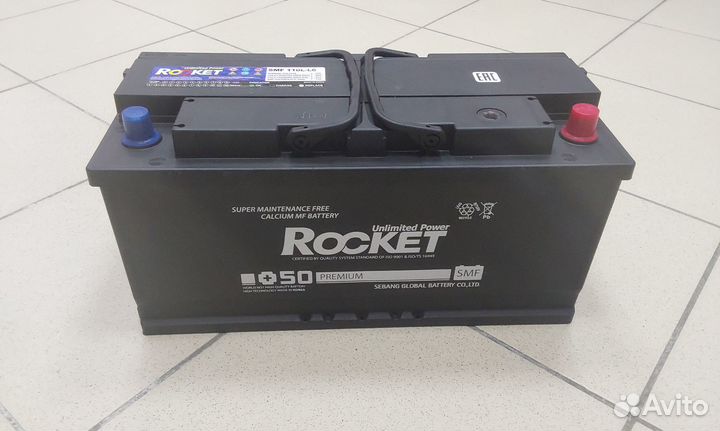 Аккумулятор Rocket 110 Ah на Touareg (доставка)