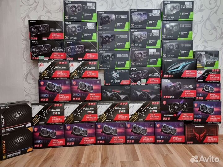 Продам asus Dual Radeon RX 6600