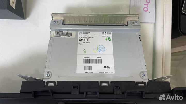 Штатная магнитола на kia rio 4