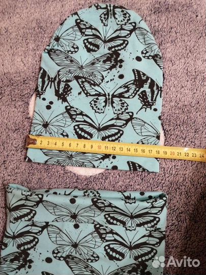 Шапка и снуд для девочки