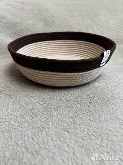 Вязанные корзины