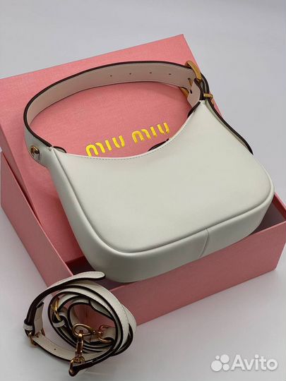 Сумка Miumiu натуральная кожа