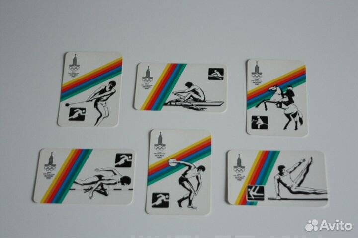 Календарики - олимпиада-80