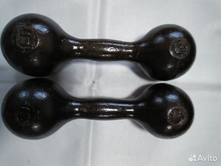 Гантели 6кг. Новые СССР