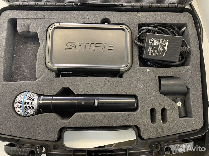 Радиомикрофон shure pgx4/sm58