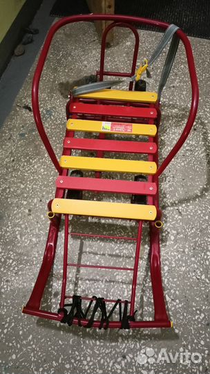 Детские санки с колесами