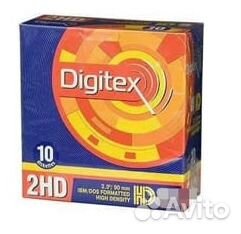 Дискеты 3.5 1.44 мб Digitex 10MFD-BC 2HD, 10 шт