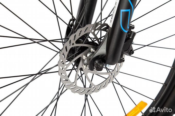 Электровелосипед intro Sport GT черно-синий-2691