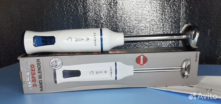 Блендер Sokany 500w Погружной Двухскоростной