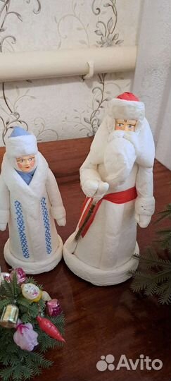 Дед Мороз СССР и Снегурочки,елки и елочные игрушки