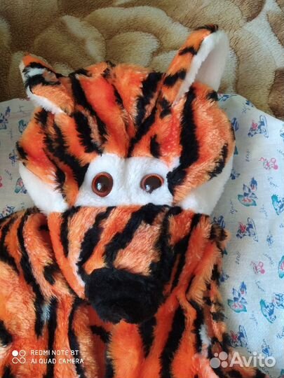 Новогодние костюмы для мальчика (медведь,тигр)