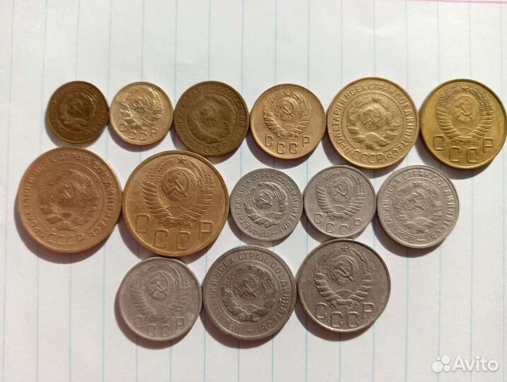 Обмен ранних монет СССР