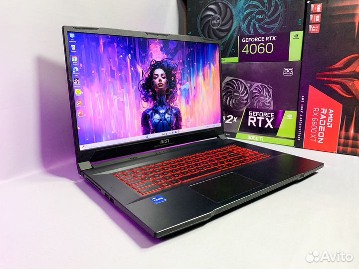 Игровой ноутбук MSI 17.3