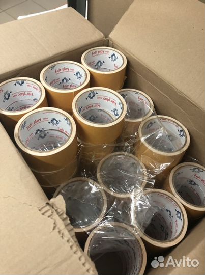 Скотч двусторонний полипропилен 48*20 - 72шт