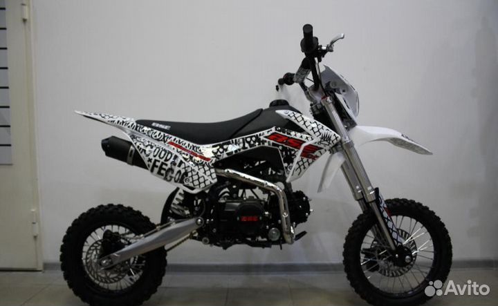 Питбайк BSE EX 125e 17/14 Max13 White Red 1