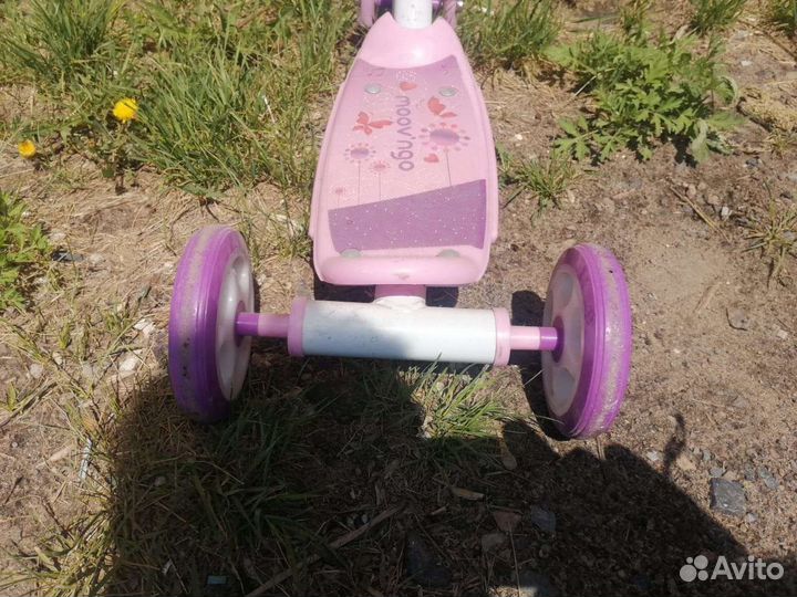 Самокат детский трехколесный бу