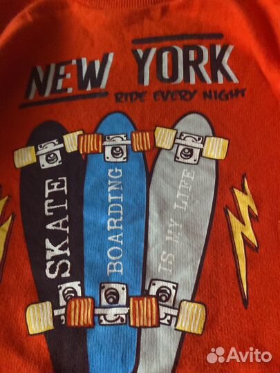 Лонгслив для мальчика 128