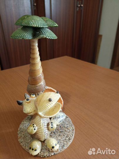 Фигурки из морских ракушек