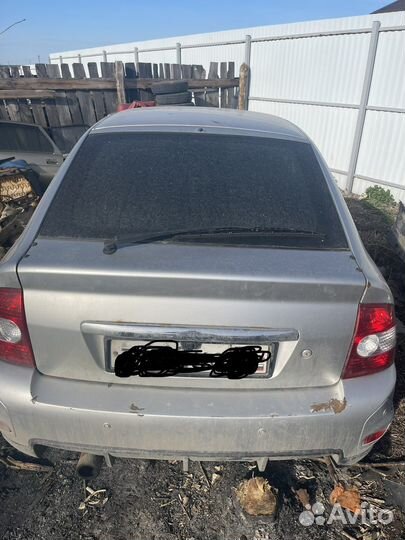 Задняя часть приора купэ