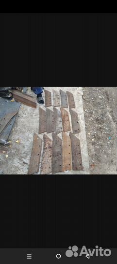 Лемеха для плуга